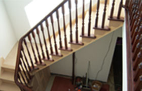 Photo of a Handrail and Staircase